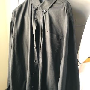 Black button down shirt